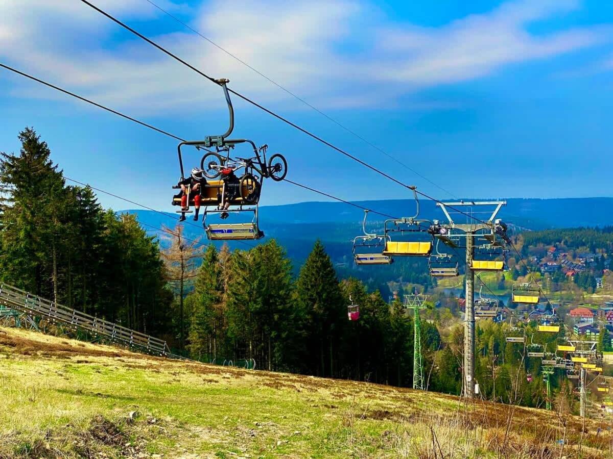 Relaxapartments Abendsonne Im Herzen Des Harzes - Ein El Dorado Fuer Wanderer, Biker Und Ruhesuchende - Mit Sonnigem Balkon Und Platz Fuer Bis Zu 3 Personen Goslar Kültér fotó
